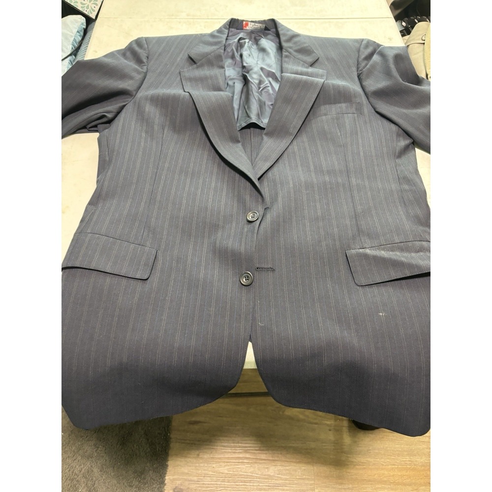 Vintage Austin Reed Of Regent‎ St  Mens Blue W Jacket Sz40 W/sz40 Suit Pants